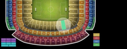 Seat view from Lower