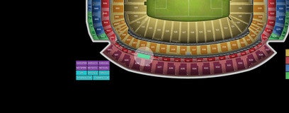 Seat view from Loge