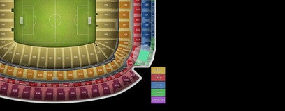 Seat view from Upper