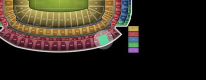 Seat view from Upper