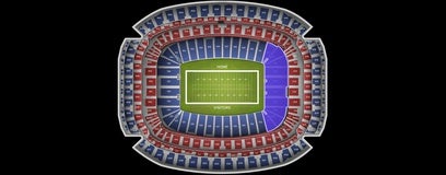 Seat view from Middle Endzone