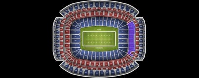 Seat view from Middle Endzone
