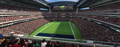 Seat view from Gridiron Loge