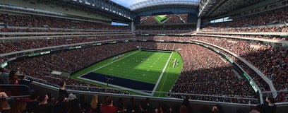 Seat view from Gridiron Loge