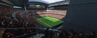 Seat view from Gridiron Sideline