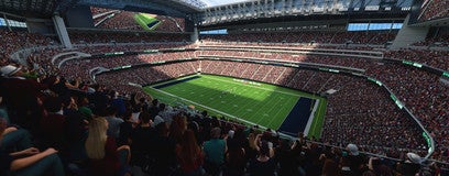 Seat view from Gridiron Sideline