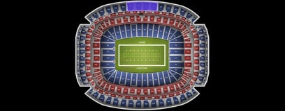 Seat view from Upper Midfield