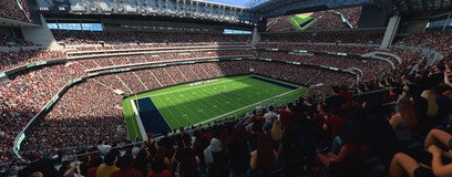 Seat view from Gridiron Sideline