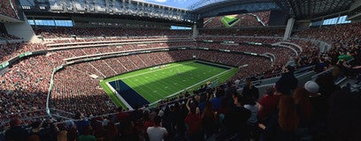 Seat view from Gridiron Sideline