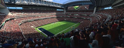 Seat view from Gridiron Sideline