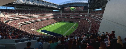 Seat view from Gridiron Endzone