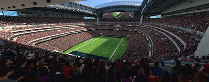 Seat view from Gridiron Endzone