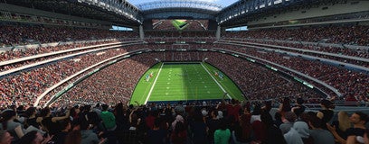 Seat view from Gridiron Endzone