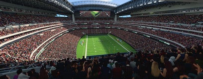 Seat view from Gridiron Endzone