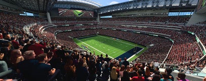 Seat view from Gridiron Sideline