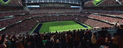 Seat view from Gridiron Midfield