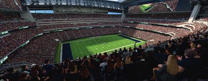 Seat view from Gridiron Sideline