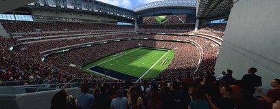 Seat view from Gridiron Endzone