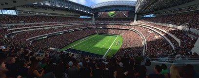 Seat view from Gridiron Endzone