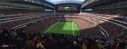 Seat view from Gridiron Endzone