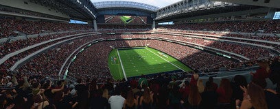 Seat view from Gridiron Endzone