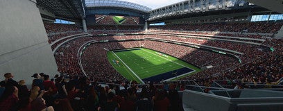 Seat view from Gridiron Endzone