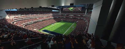 Seat view from Directors Club