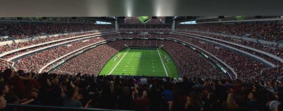 Seat view from Directors Club