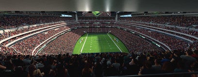 Seat view from Directors Club