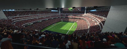 Seat view from Chairmans Club