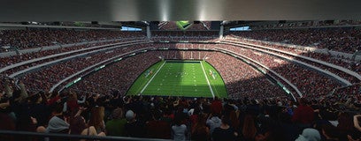 Seat view from Chairmans Club