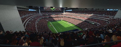 Seat view from Chairmans Club