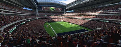 Seat view from Tejas Suite