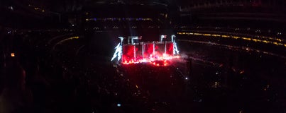 Seat view from Loge