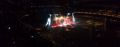 Seat view from Loge