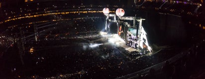 Seat view from Loge