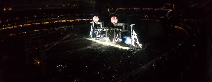 Seat view from Loge