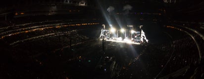 Seat view from Loge