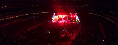 Seat view from Loge