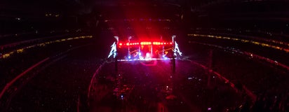 Seat view from Loge