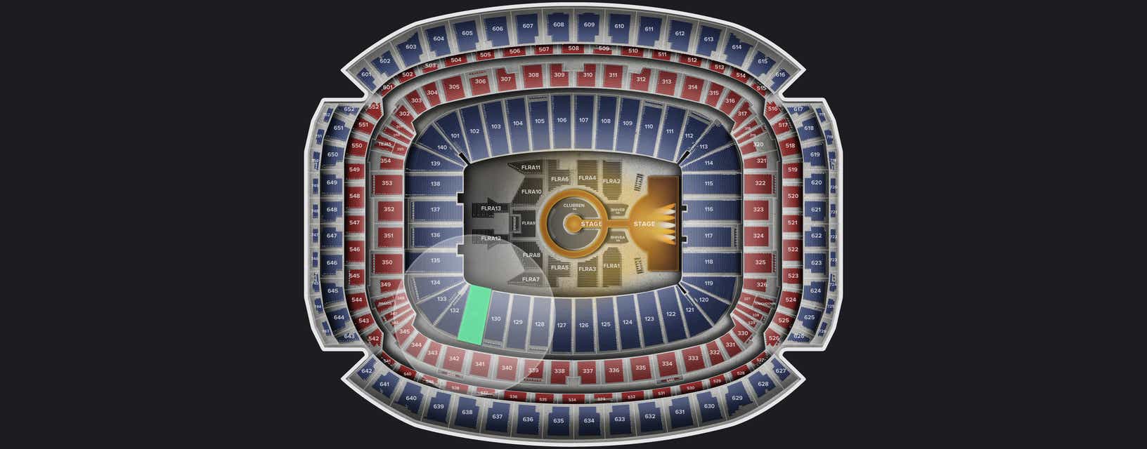 Seat view from Lower