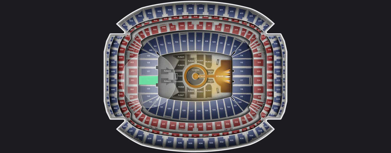 Seat view from Lower