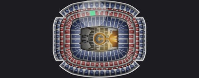 Seat view from Mezzanine