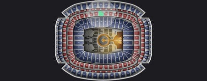 Seat view from Mezzanine
