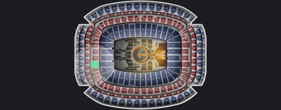 Seat view from Mezzanine