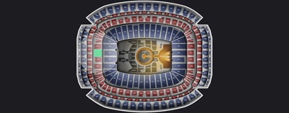 Seat view from Mezzanine