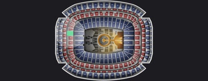 Seat view from Mezzanine