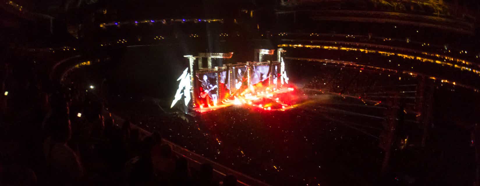 Seat view from Loge