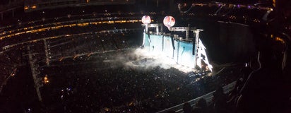Seat view from Loge