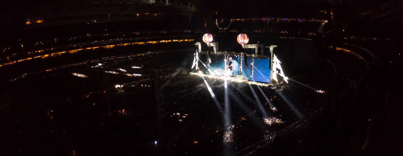 Seat view from Loge